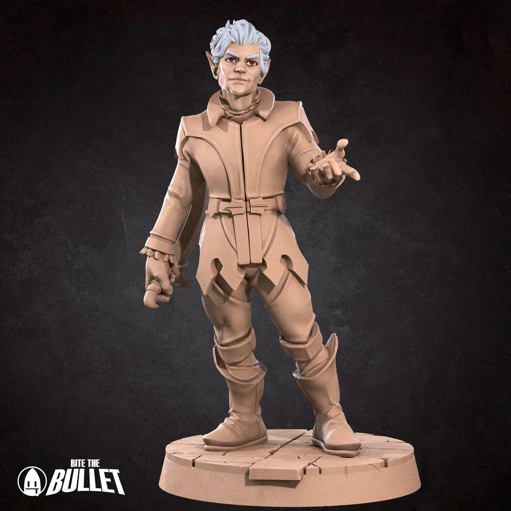 Vampire Neil Miniature - 28mm / 32mm / 36mm - Bite the Bullet - Resin Printed Figure for D&D, TTRPGs, and Board Games