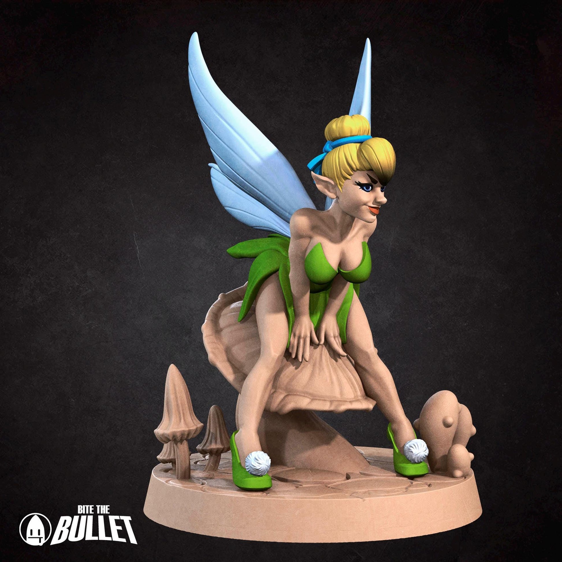 Exotic Pixie Wendy Miniature - 28mm / 32mm / 36mm - Standard and NSFW - Bite the Bullet - Resin Printed Figure for D&D, TTRPGs, Board Games