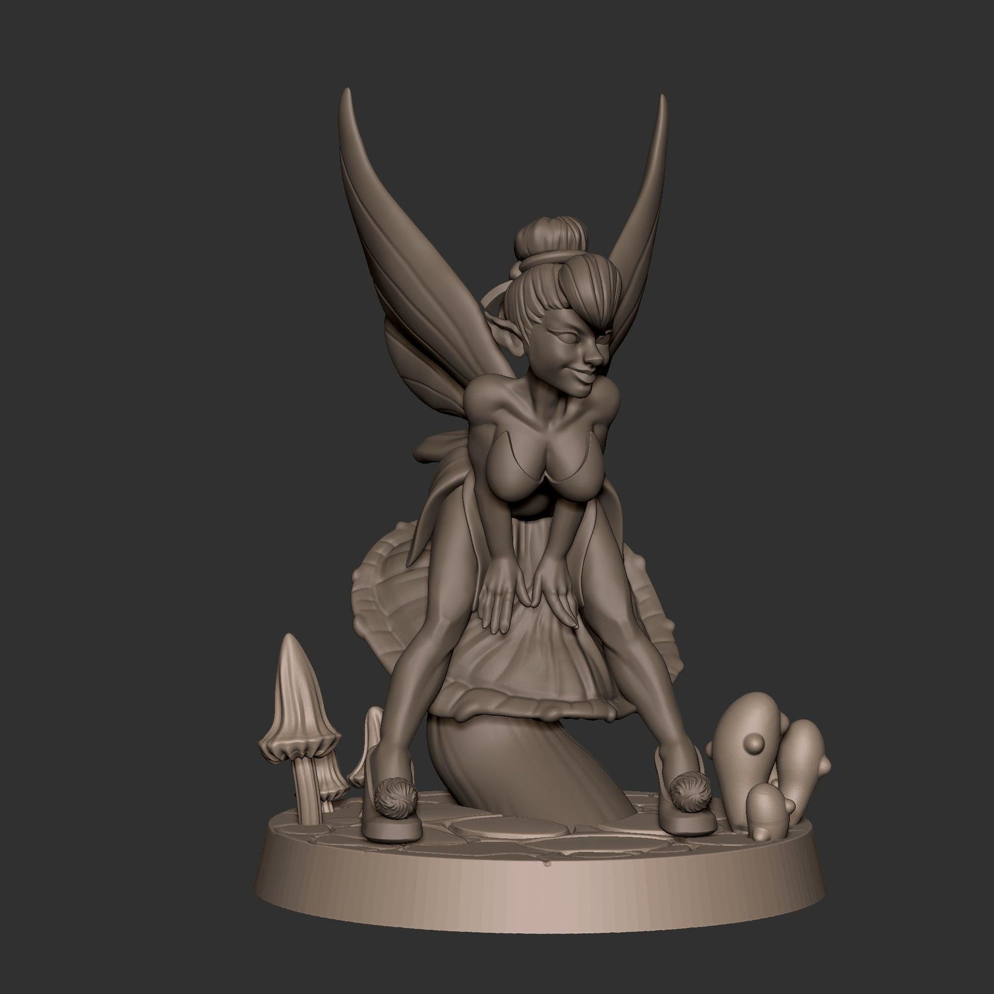 Exotic Pixie Wendy Miniature - 28mm / 32mm / 36mm - Standard and NSFW - Bite the Bullet - Resin Printed Figure for D&D, TTRPGs, Board Games