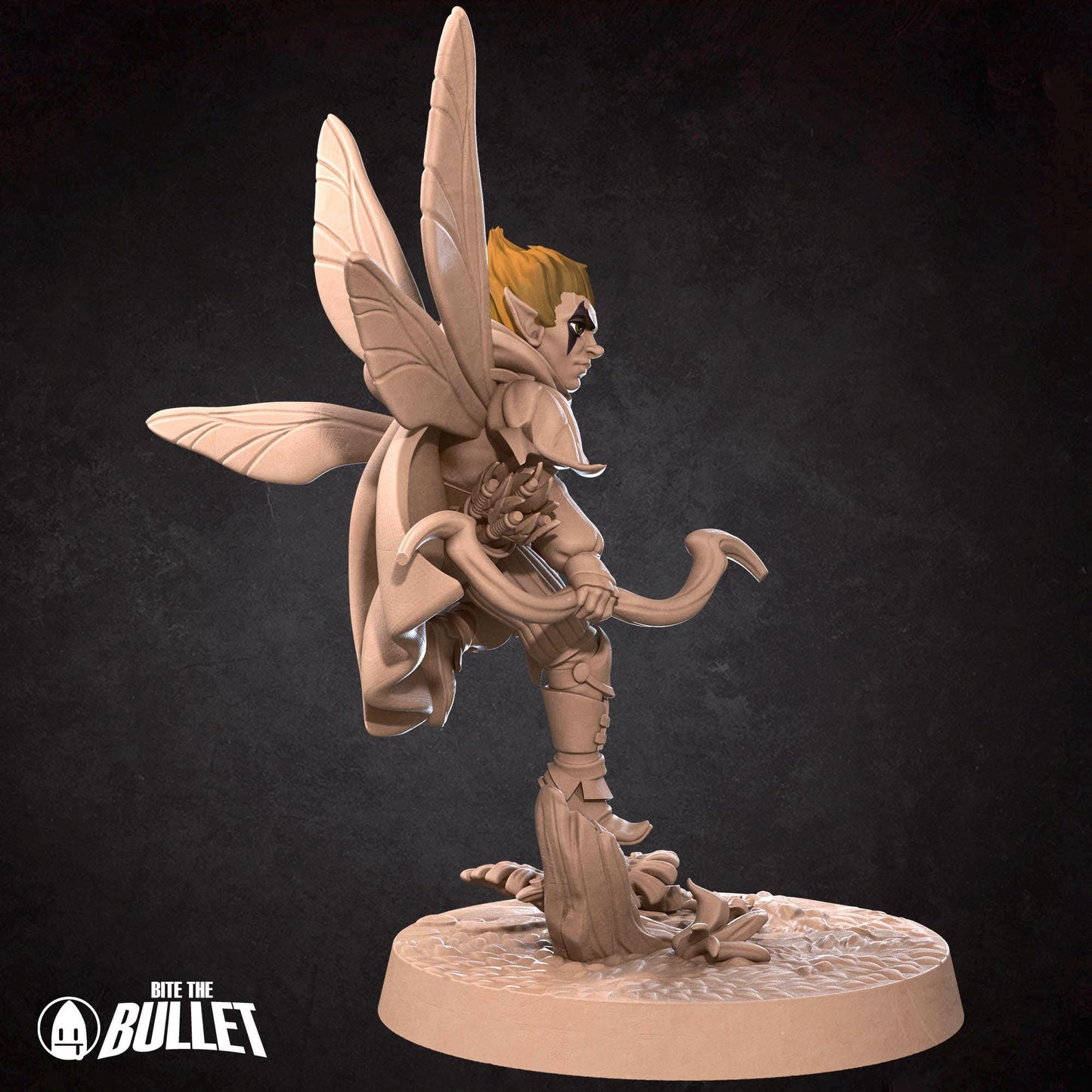 Pixie Ranger Miniature - 28mm / 32mm / 36mm - Bite the Bullet - Resin Printed Figure for D&D, TTRPGs, and Board Games