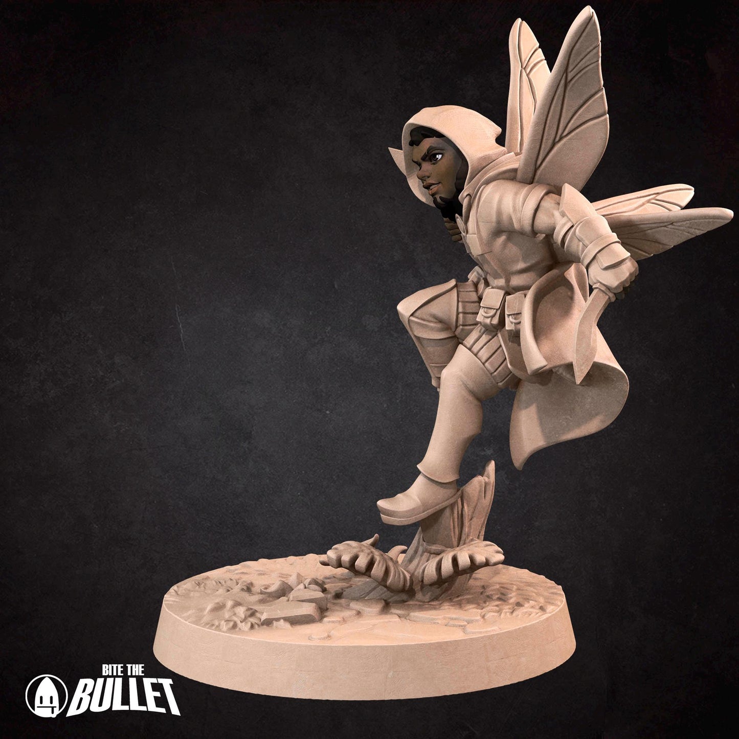 Pixie Rogue Miniature - 28mm / 32mm / 36mm - Bite the Bullet - Resin Printed Figure for D&D, TTRPGs, and Board Games