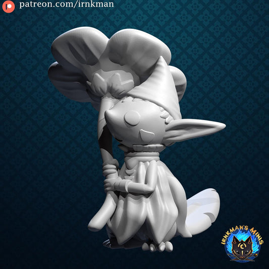 Mini Mouse Miniature - 28mm / 32mm / 36mm - Irnkman's Minis - Resin Printed Figure for D&D, TTRPGs, and Board Games