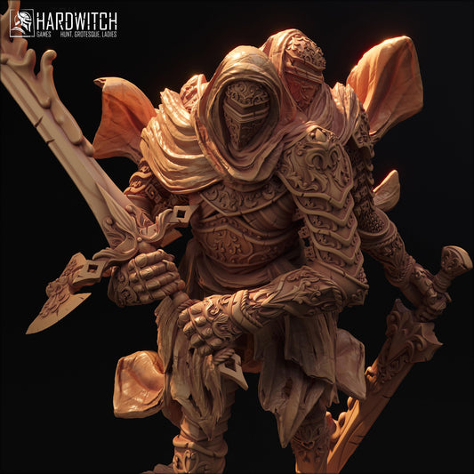 Colitax Asorus Miniature - 28mm / 32mm / 36mm - HardWitch Games - Resin Printed Figure for D&D and TTRPGs