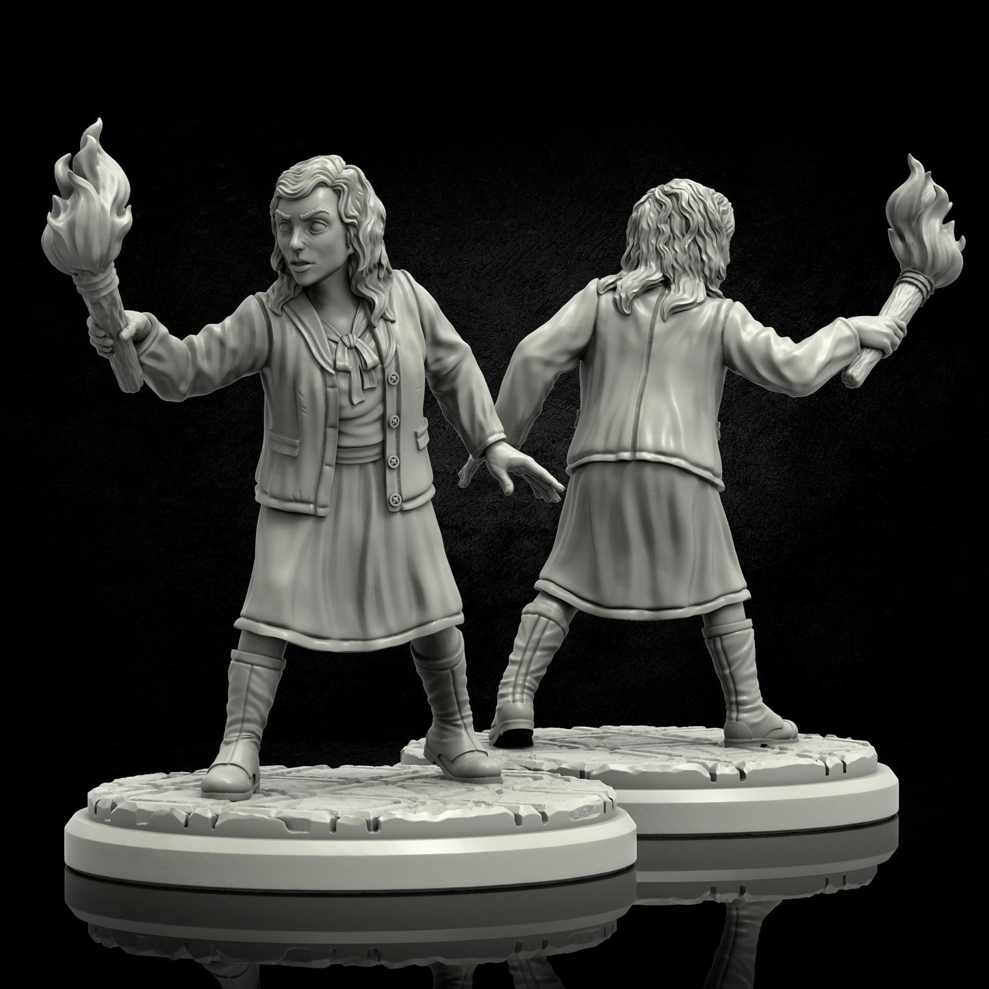 Zealot Miniature - 28mm / 32mm / 36mm - Adaevy Creations - Resin Printed Figure for Arkham Horror