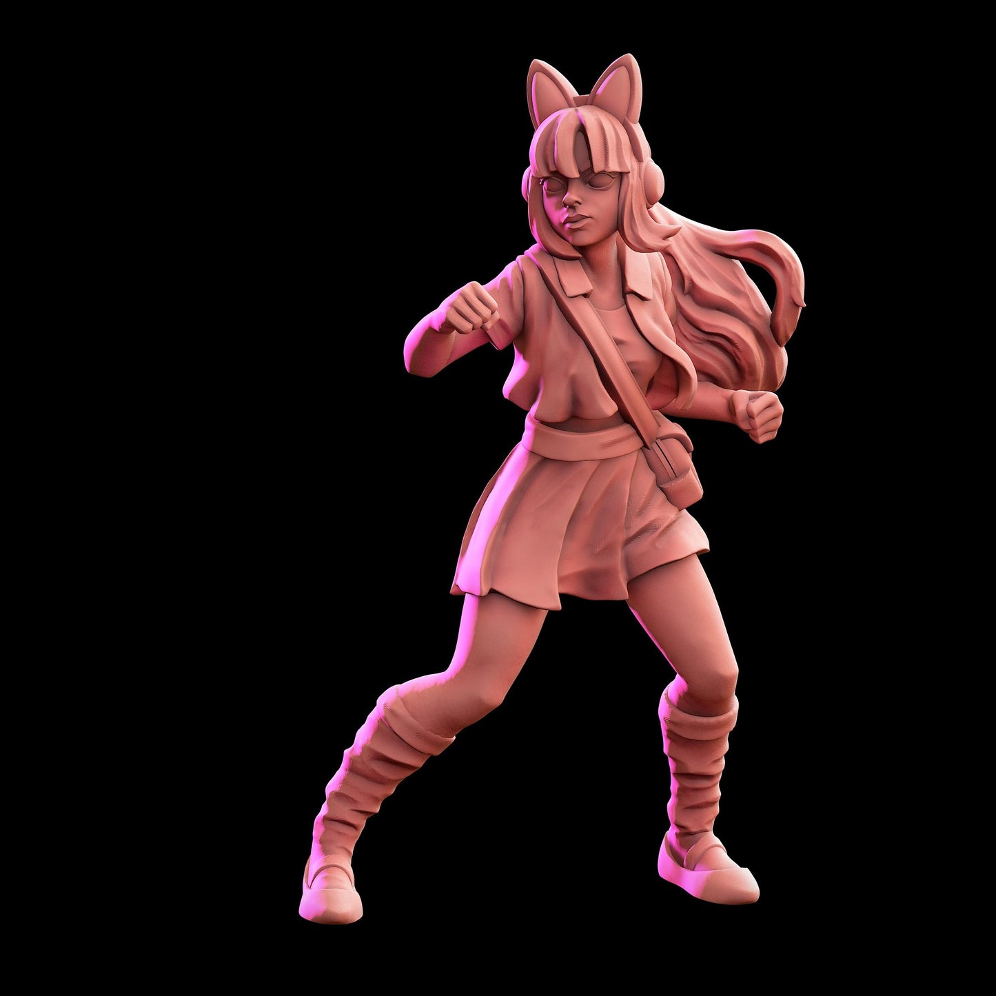 Chemical X Cuties Miniature - 28mm / 32mm / 36mm - VaultZ - Resin Printed Figures for D&D, TTRPGs, Zombicide, and Board Games