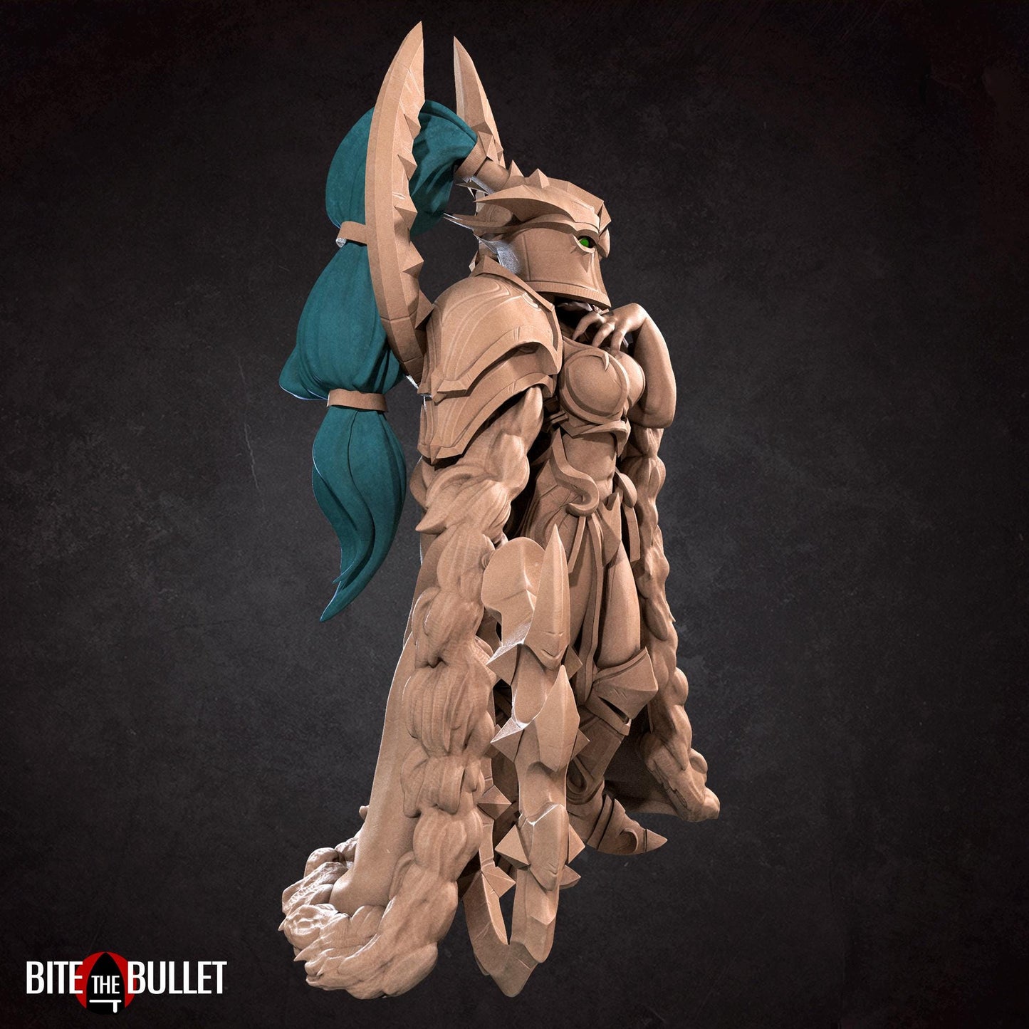 Night Elf Heroine Moira Miniature - 28mm / 32mm / 36mm - Bite the Bullet - Resin Printed Figure for D&D, TTRPGs, and Board Games
