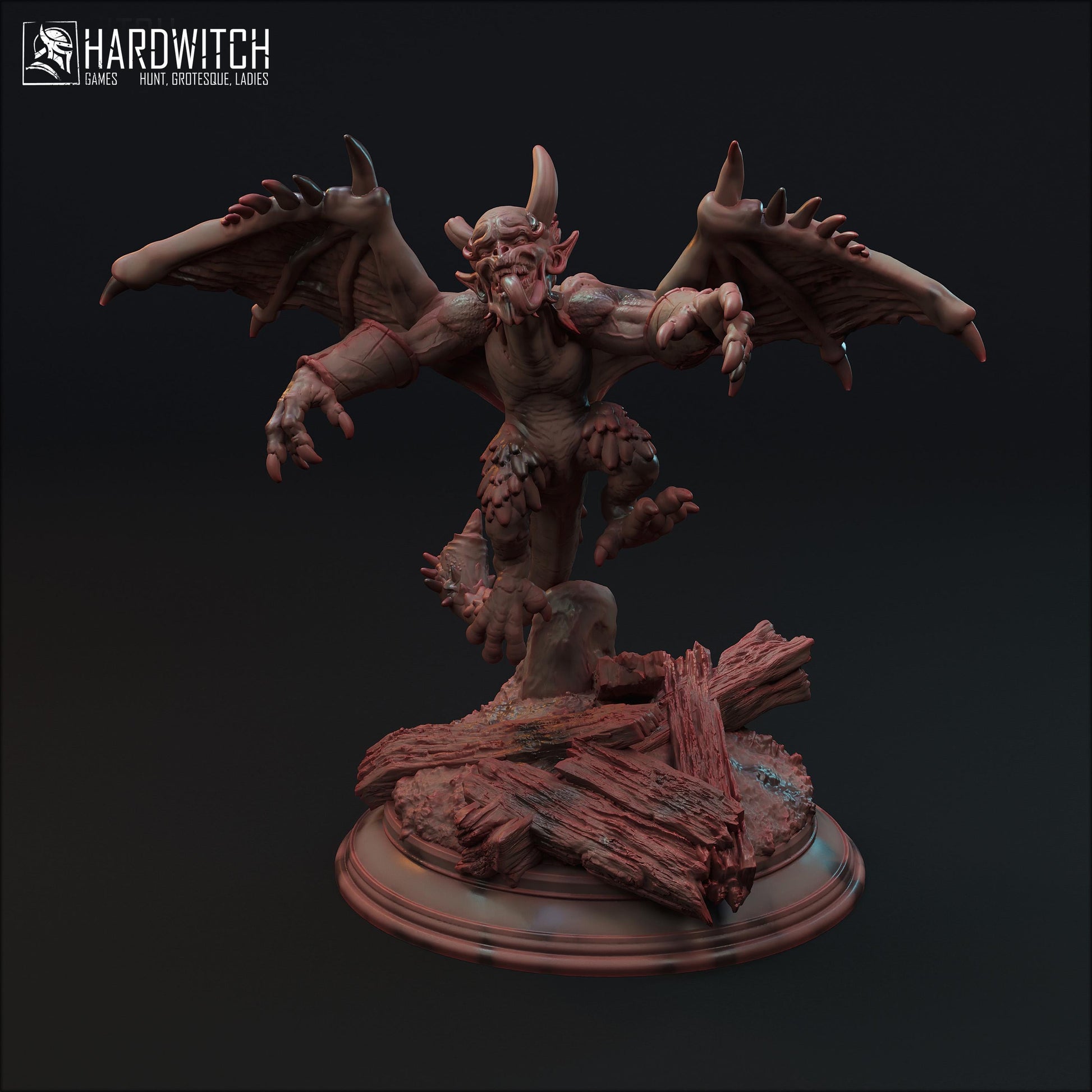 Imp Miniature Set - 28mm / 32mm / 36mm - HardWitch Games - Resin Printed Figures for D&D, TTRPGs, and Board Games