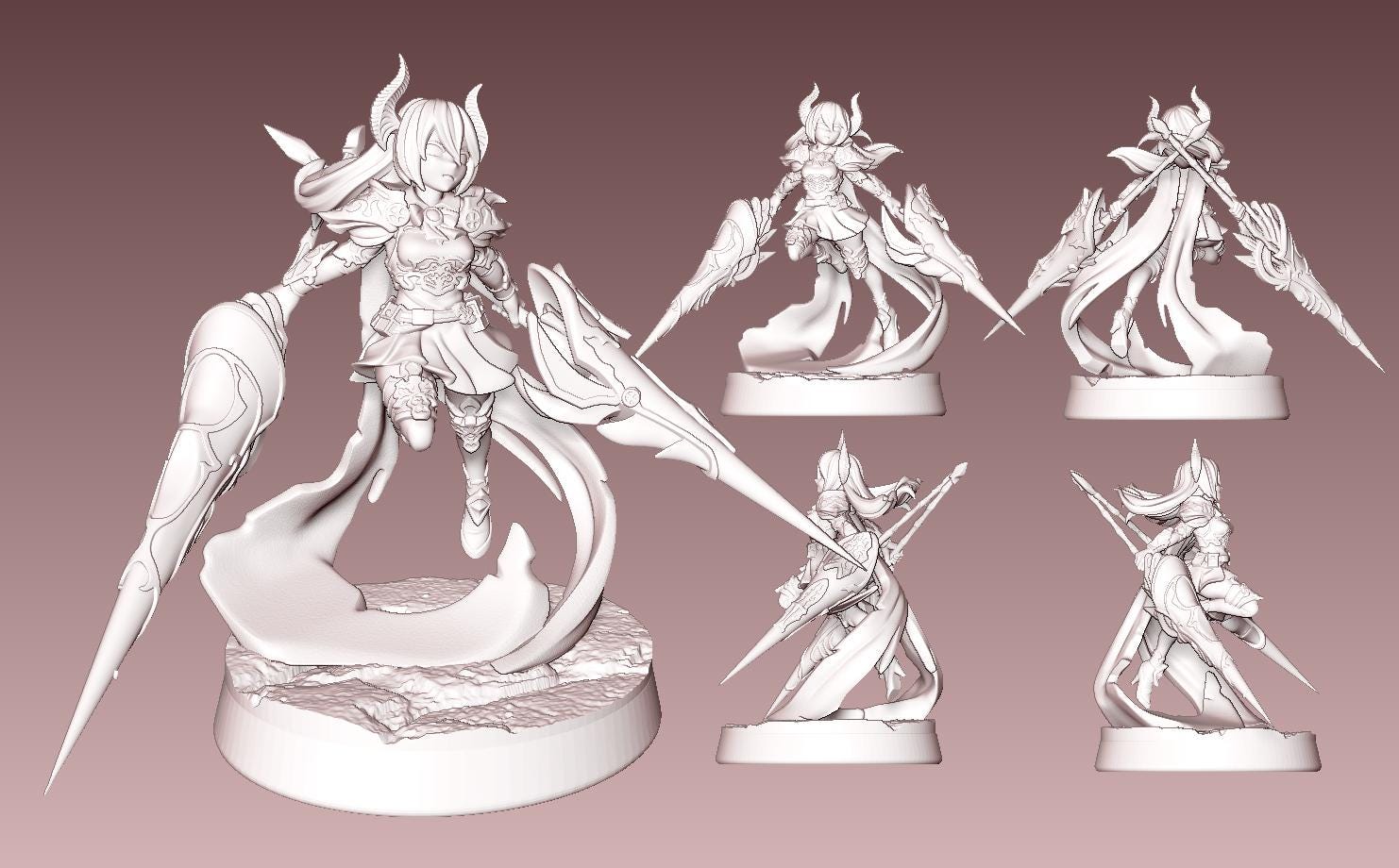 Sky Tyrant Miniature - 28mm / 32mm / 36mm / 75mm - LPOMC - Resin Printed Figure for D&D, TTRPGs, and Board Games