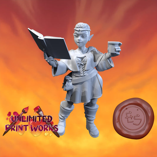 Koriel Miniature - 28mm / 32mm / 36mm / 75mm - Ethan Savage Studios - Resin Printed Figure for D&D, TTRPGs, and Board Games