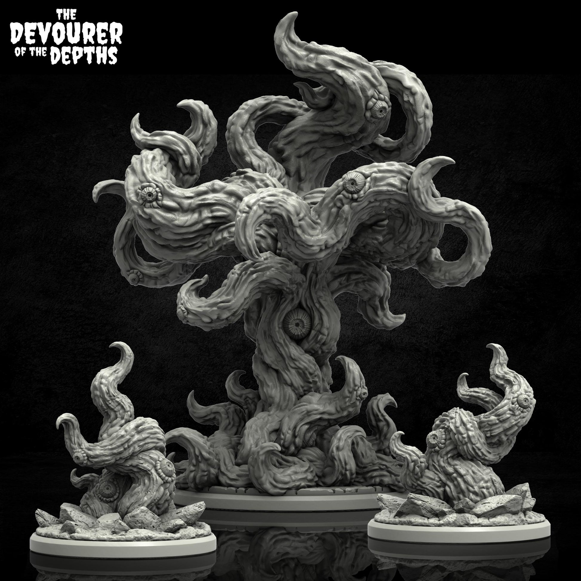 Umordhtoth Miniature - 28mm / 32mm / 36mm - Adaevy Creations - Resin Printed Figure for Arkham Horror, Unfathomable, TTRPGs & Board Games