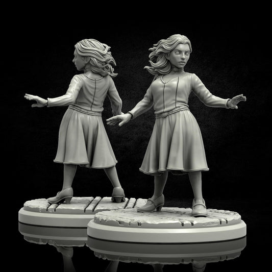 Mystic Martial Artist Miniature - 28mm / 32mm / 36mm - Adaevy Creations - Resin Printed Figure for Arkham Horror