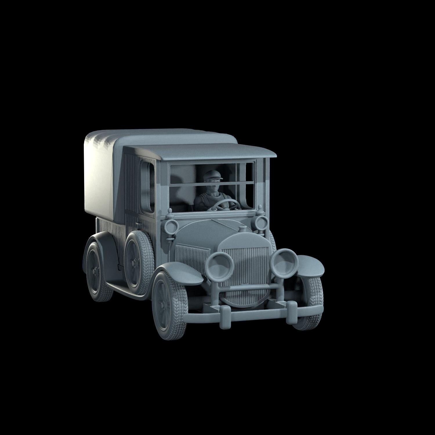 Truck Vehicle Miniature - 28mm / 32mm / 36mm - Cosmondo