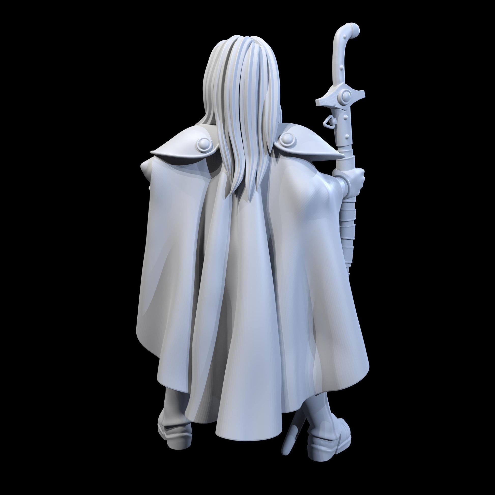 Leida Miniature - 28mm / 32mm / 36mm / 75mm - Ethan Savage Studios - Resin Printed Figure for D&D, TTRPGs, and Board Games