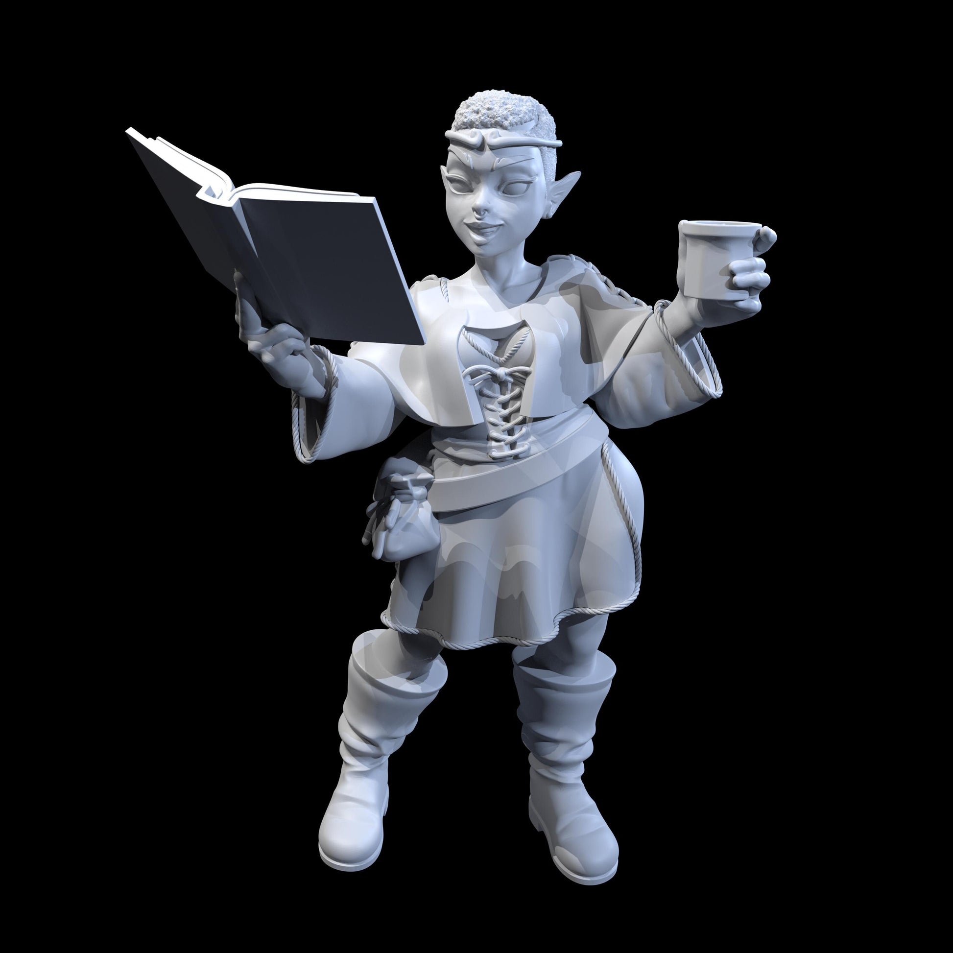 Koriel Miniature - 28mm / 32mm / 36mm / 75mm - Ethan Savage Studios - Resin Printed Figure for D&D, TTRPGs, and Board Games
