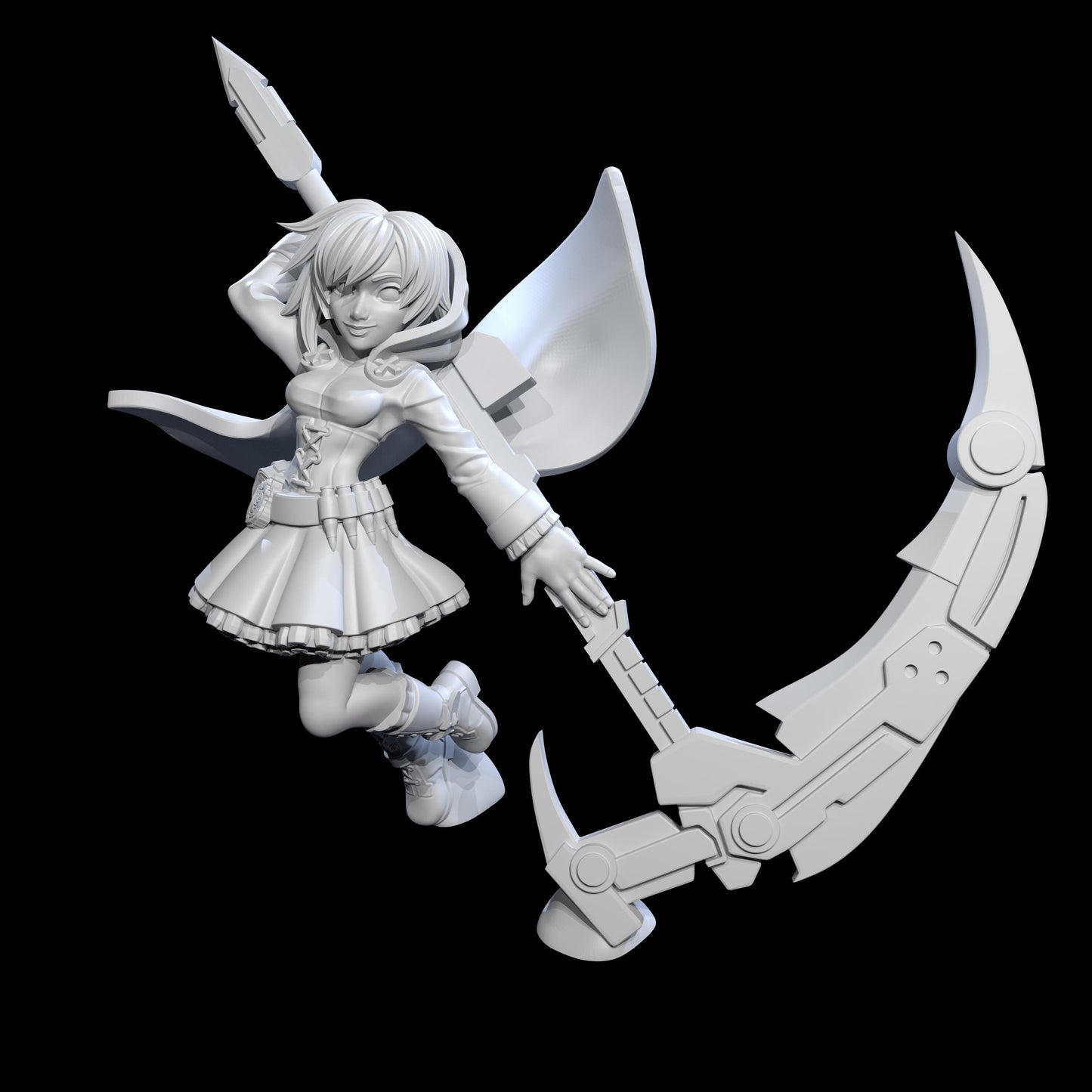 Rose Red Miniature - 28mm / 32mm / 36mm / 75mm - Ethan Savage Studios - Resin Printed Figure for D&D, TTRPGs, and Board Games