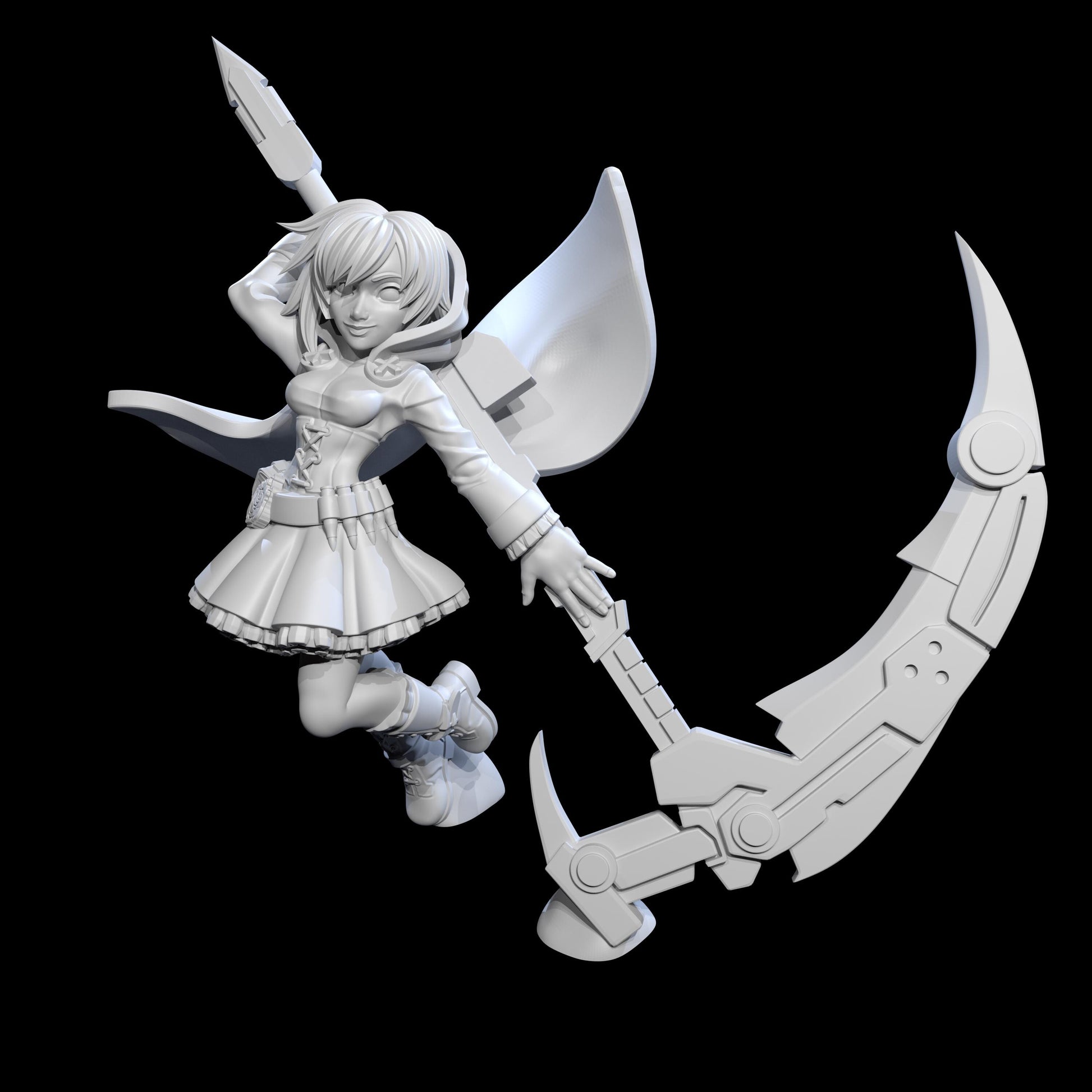 Rose Red Miniature - 28mm / 32mm / 36mm / 75mm - Ethan Savage Studios - Resin Printed Figure for D&D, TTRPGs, and Board Games
