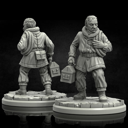 Peabody Miniature - 28mm / 32mm / 36mm - Adaevy Creations - Resin Printed Figure for Arkham Horror