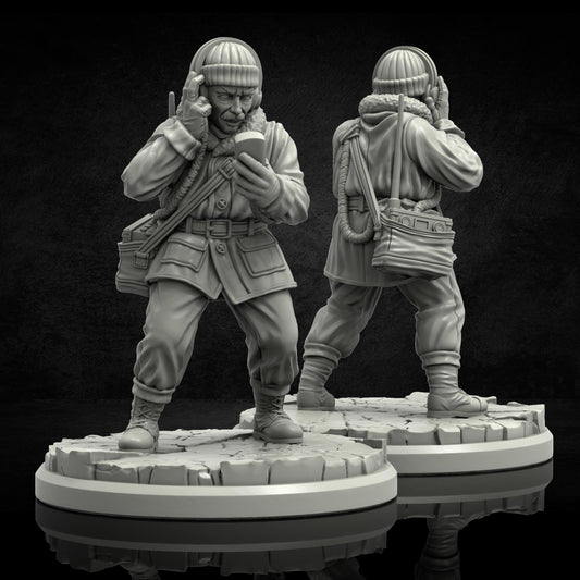 Radio Miniature - 28mm / 32mm / 36mm - Adaevy Creations - Resin Printed Figure for Arkham Horror