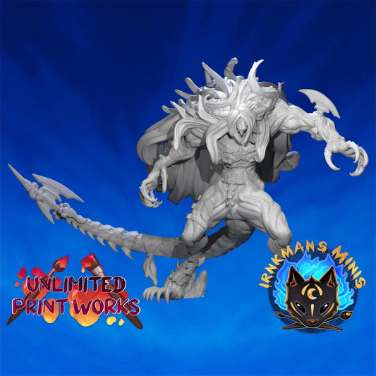 Galian Beast Miniature - 28mm / 32mm / 36mm - Irnkman's Minis - Resin Printed Figure for D&D, TTRPGs, and Board Games
