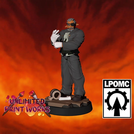 Gray Rat Miniature - 28mm / 32mm / 36mm / 75mm - LPOMC - Resin Printed Figure for D&D, TTRPGs, and Board Games