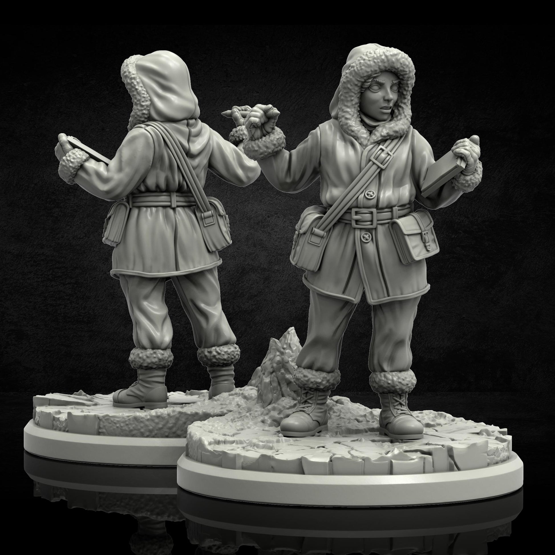 PhD Miniature - 28mm / 32mm / 36mm - Adaevy Creations - Resin Printed Figure for Arkham Horror