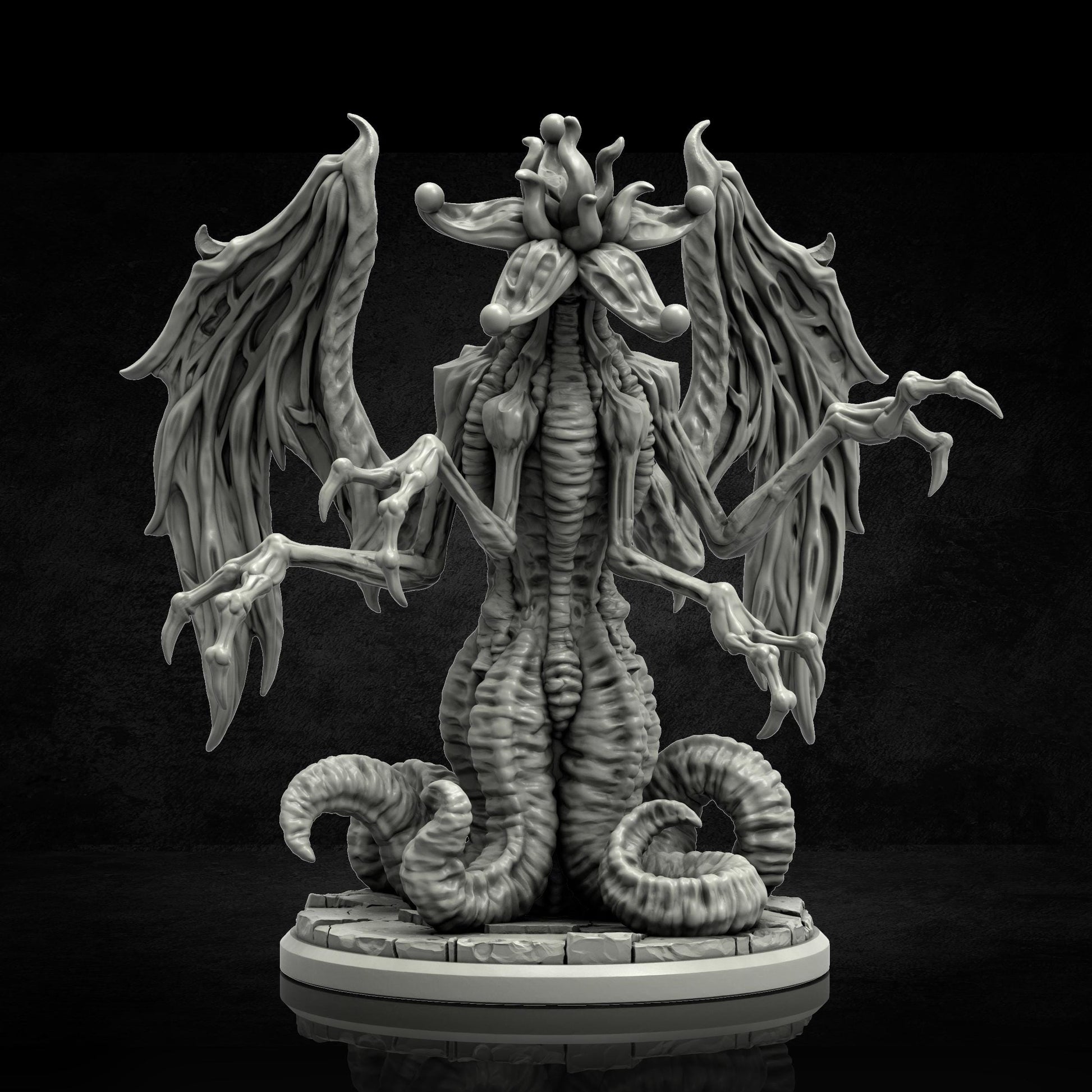 Elder Thing Miniature - Adaevy Creations - 28mm / 32mm / 36mm - Resin Printed Miniature for Arkham Horror, D&D, Candela Obscura