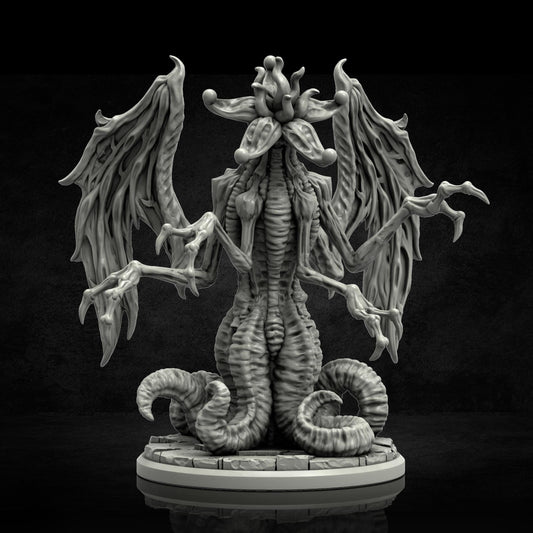 Elder Thing Miniature - Adaevy Creations - 28mm / 32mm / 36mm - Resin Printed Miniature for Arkham Horror, D&D, Candela Obscura