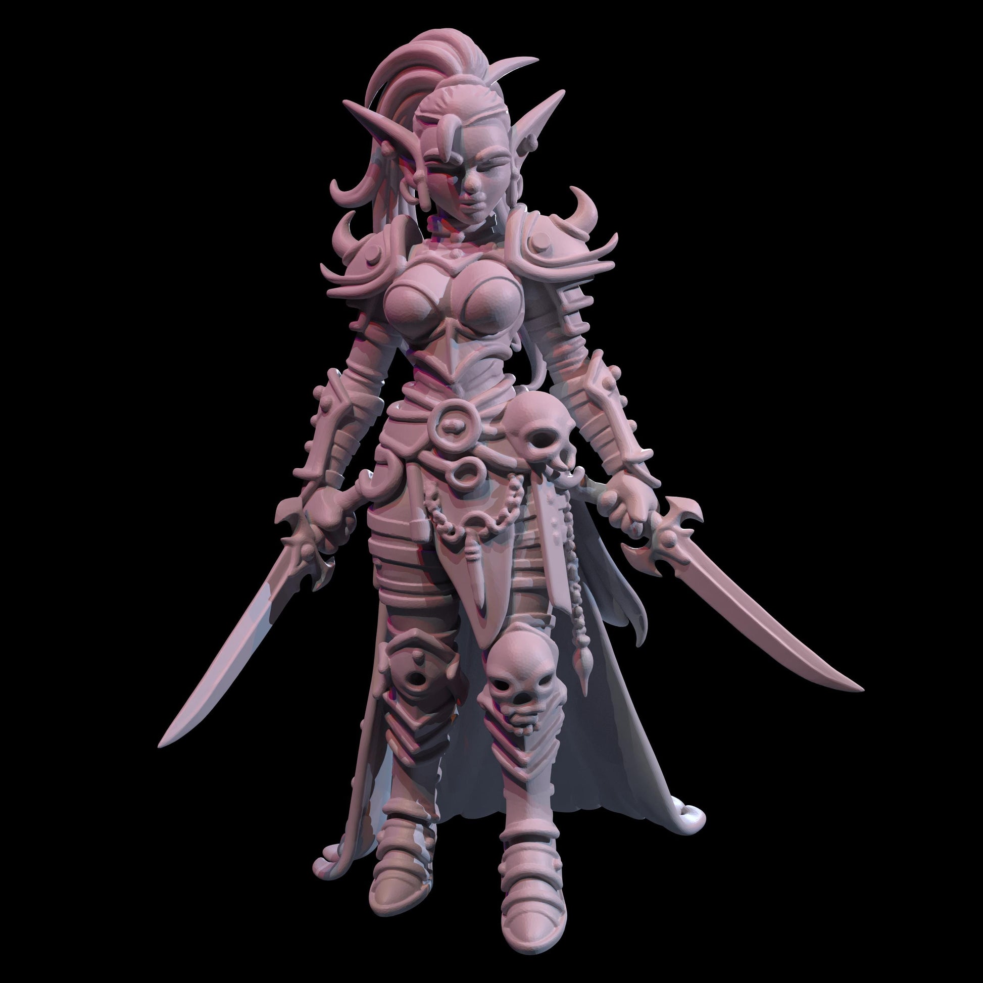 Ladies of the Damned Miniature (7 Variations) - KLAUS - 28mm / 32mm / 36mm - Resin Printed Figure for D&D, Daggerheart, and TTRPGs