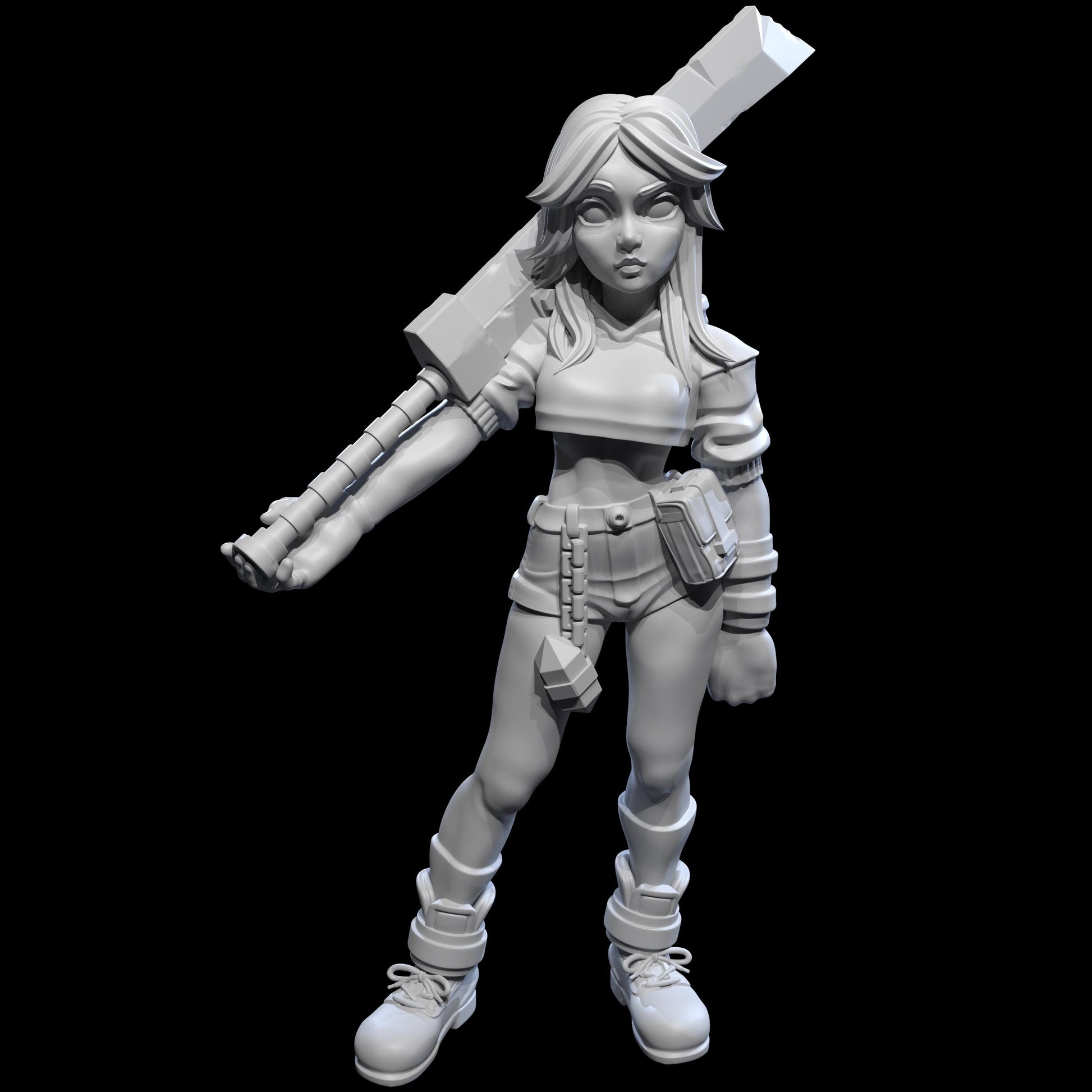 Mercenary Dawn Miniature - 28mm / 32mm / 36mm - Ethan Savage Studios - Resin Printed Figure for D&D, TTRPGs, and Board Games