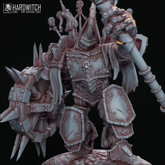 Anchorite Miniature - 28mm / 32mm / 36mm - HardWitch Games - Resin Printed Figure for D&D, TTRPGs, and Board Games