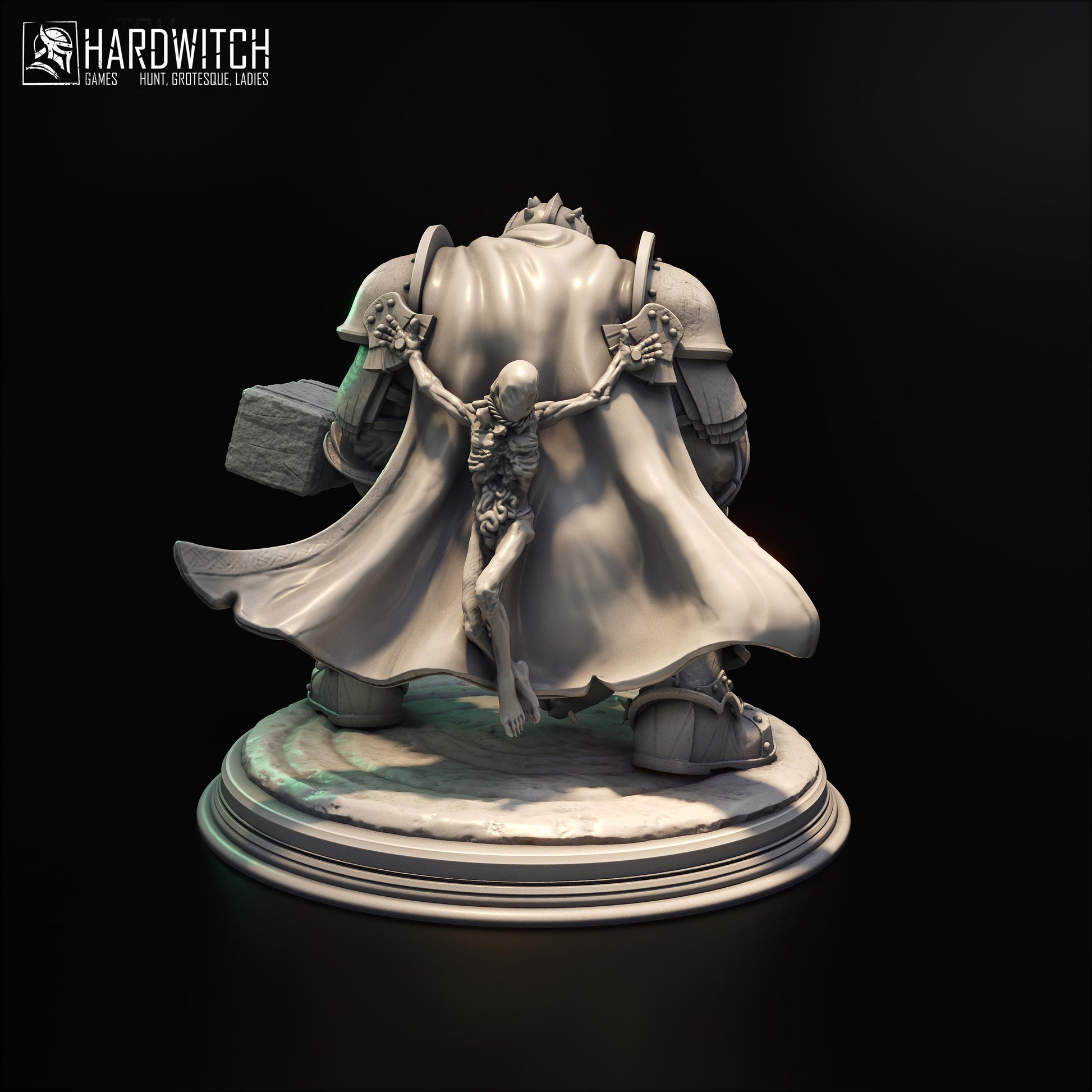 Curse Eater Miniature - 28mm / 32mm / 36mm - HardWitch Games - Resin Printed Figure for D&D, TTRPGs, and Board Games