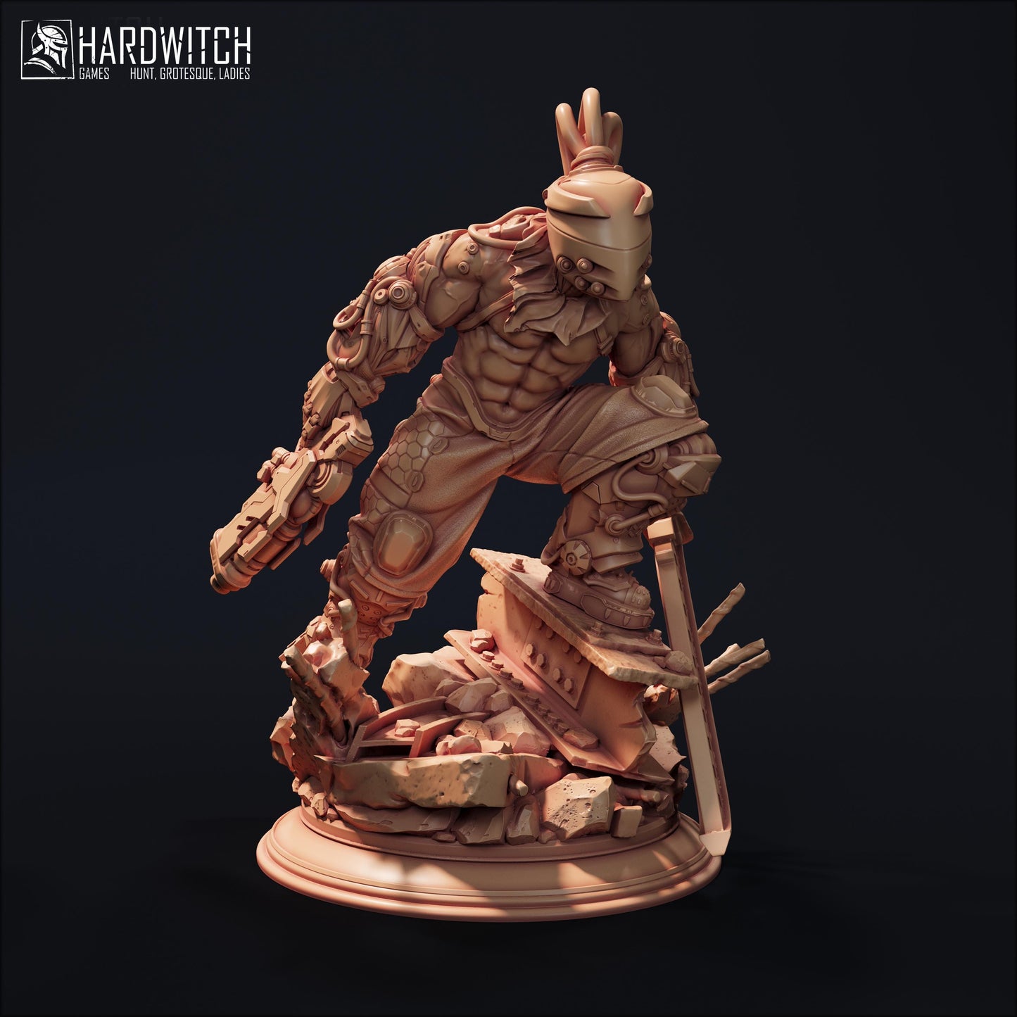 Nematon Miniature - 28mm / 32mm / 36mm - HardWitch Games - Resin Printed Figure for D&D, TTRPGs, and Board Games