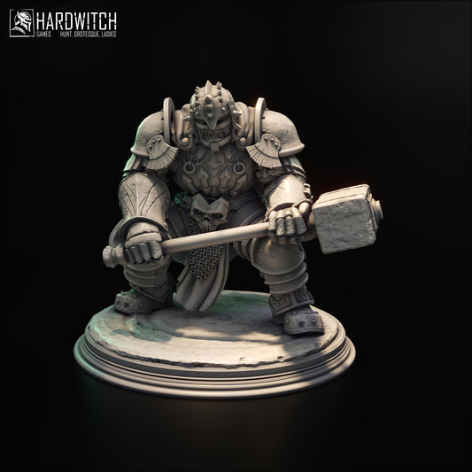 Curse Eater Miniature - 28mm / 32mm / 36mm - HardWitch Games - Resin Printed Figure for D&D, TTRPGs, and Board Games