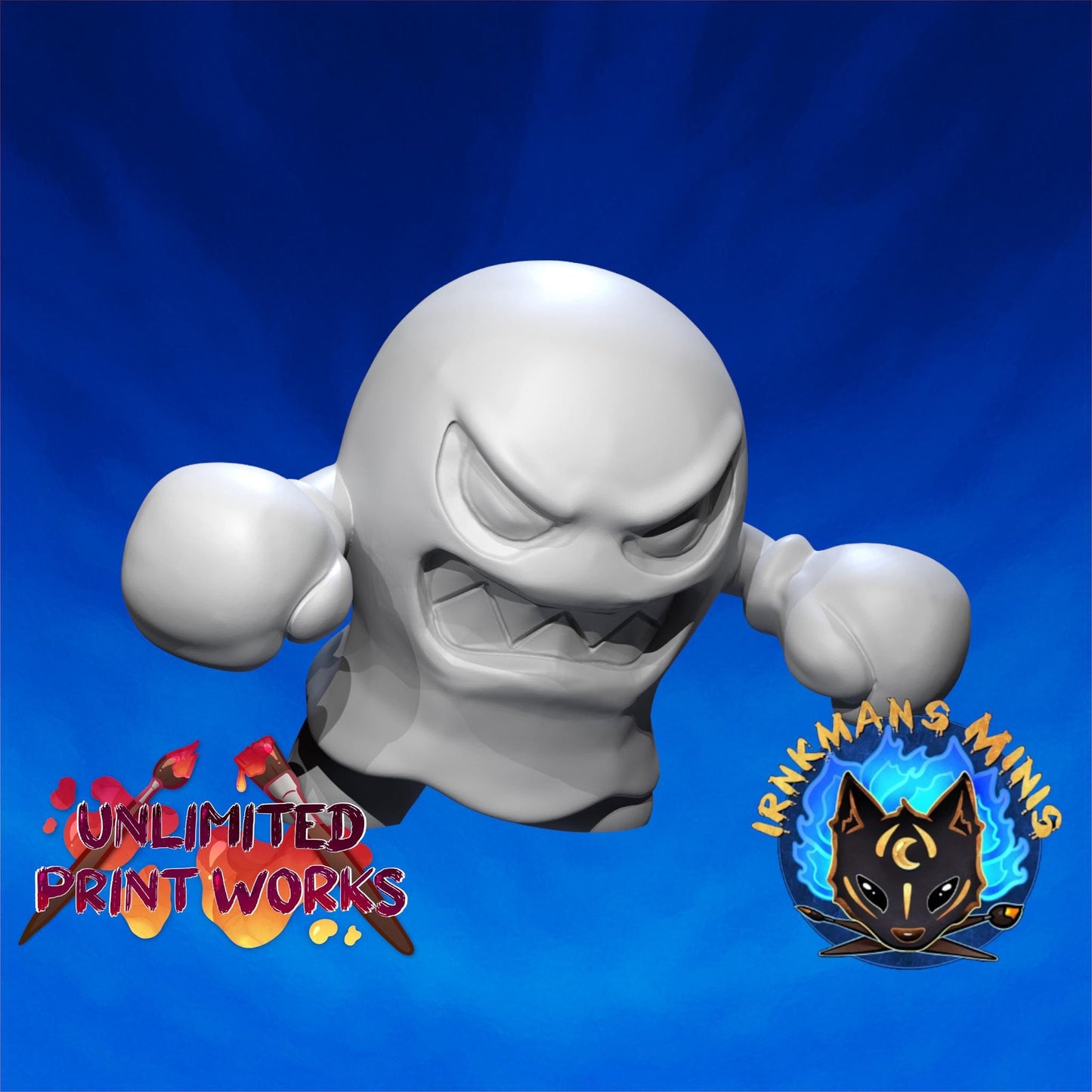 Broozer Miniature - 28mm / 32mm / 36mm - Irnkman's Minis - Resin Printed Figure for D&D, TTRPGs, and Board Games