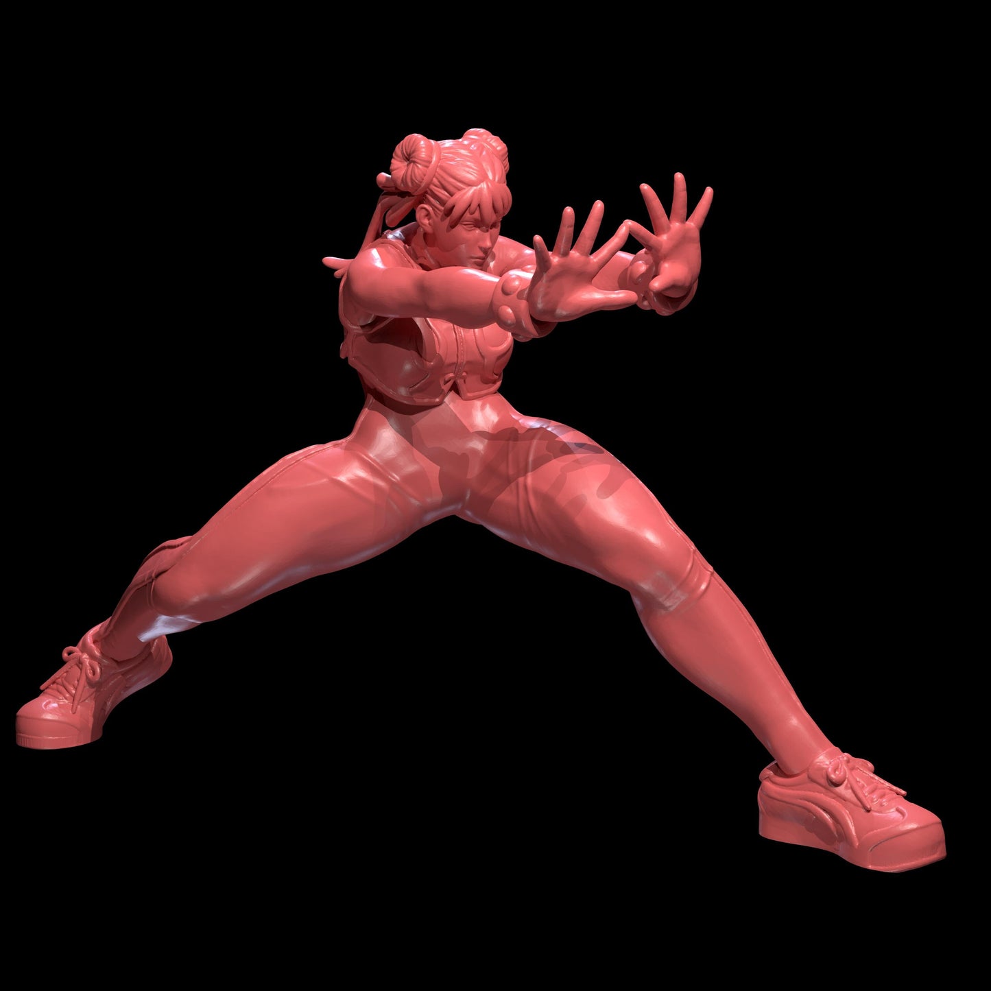 Lady Kickwell Miniature - 28mm / 32mm / 36mm - Irnkman's Minis - Resin Printed Figure for D&D, TTRPGs, and Board Games
