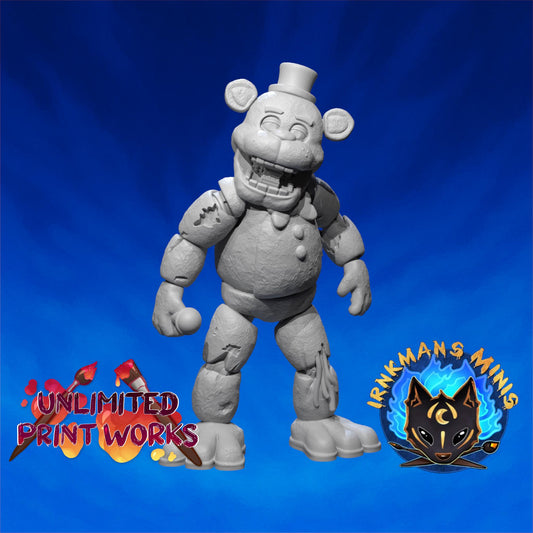 Charles Edgar Cheeserton III Miniature - 28mm / 32mm / 36mm - Irnkman's Minis - Resin Printed Figure for D&D, TTRPGs, and Board Games