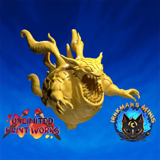 Typhon Miniature - 28mm / 32mm / 36mm - Irnkman's Minis - Resin Printed Figure for D&D, TTRPGs, and Board Games