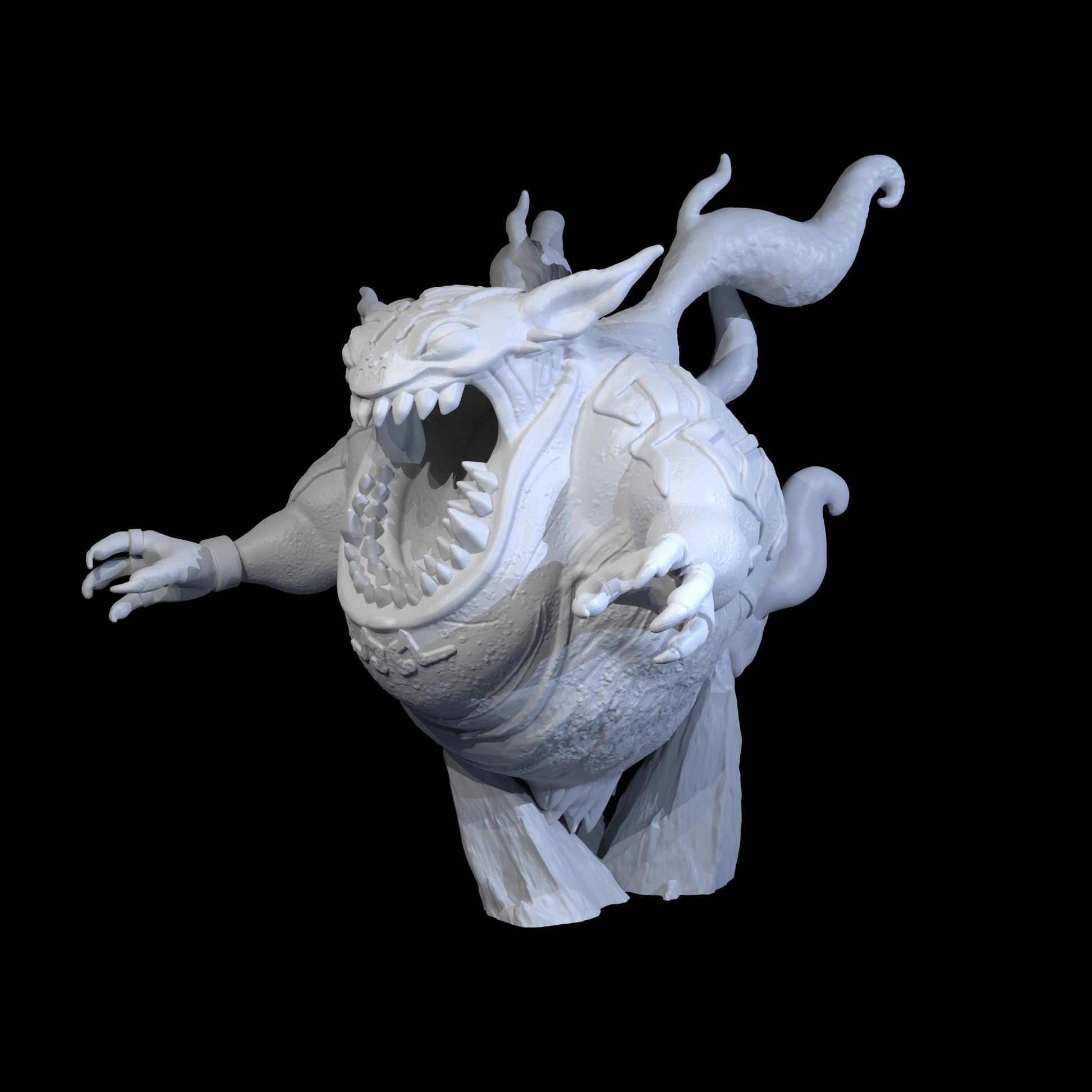 Typhon Miniature - 28mm / 32mm / 36mm - Irnkman's Minis - Resin Printed Figure for D&D, TTRPGs, and Board Games
