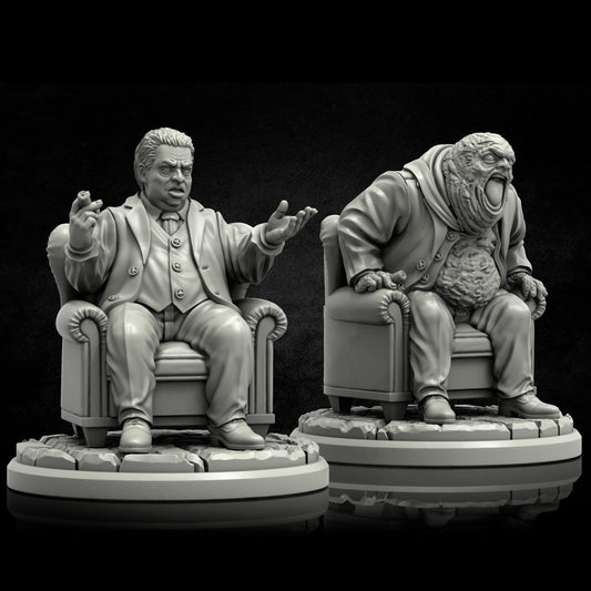 The Statesman Miniature - 28mm / 32mm / 36mm - Adaevy Creations - Resin Printed Figure for Arkham Horror and Lovecraftian TTRPGs