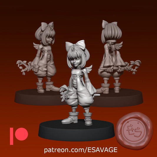 Spirit Sprite (2 Variations) Miniature - 28mm / 32mm / 36mm - Ethan Savage Studios - Resin Printed Figure for D&D, TTRPGs, and Board Games