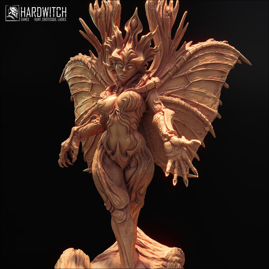 Grettie Mother Miniature (w/NSFW Option) - 28mm / 32mm / 36mm - HardWitch Games - Resin Printed Figure for D&D, TTRPGs, and Board Games