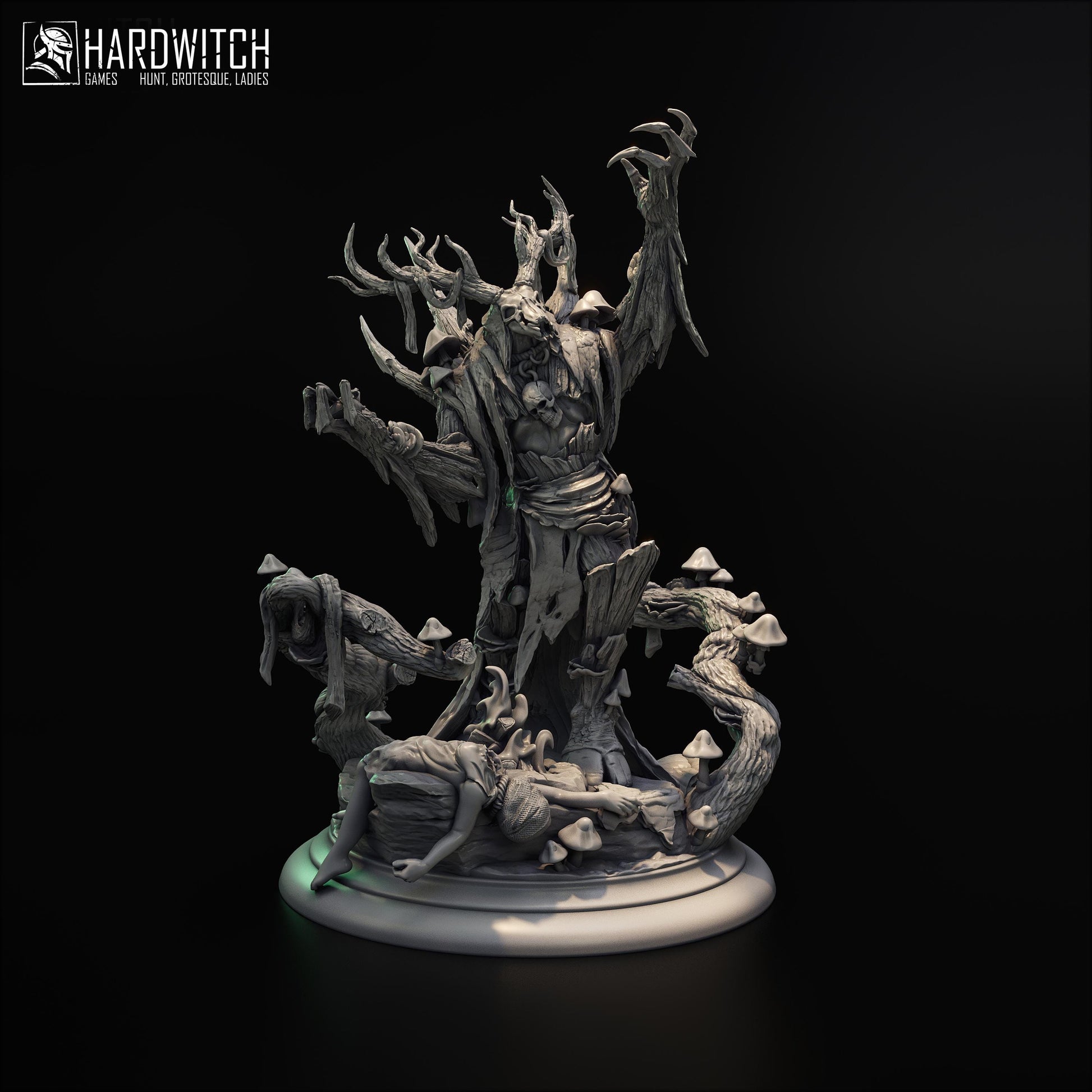 Kelun Mardum Miniature - 28mm / 32mm / 36mm - HardWitch Games - Resin Printed Figure for D&D, TTRPGs, and Board Games