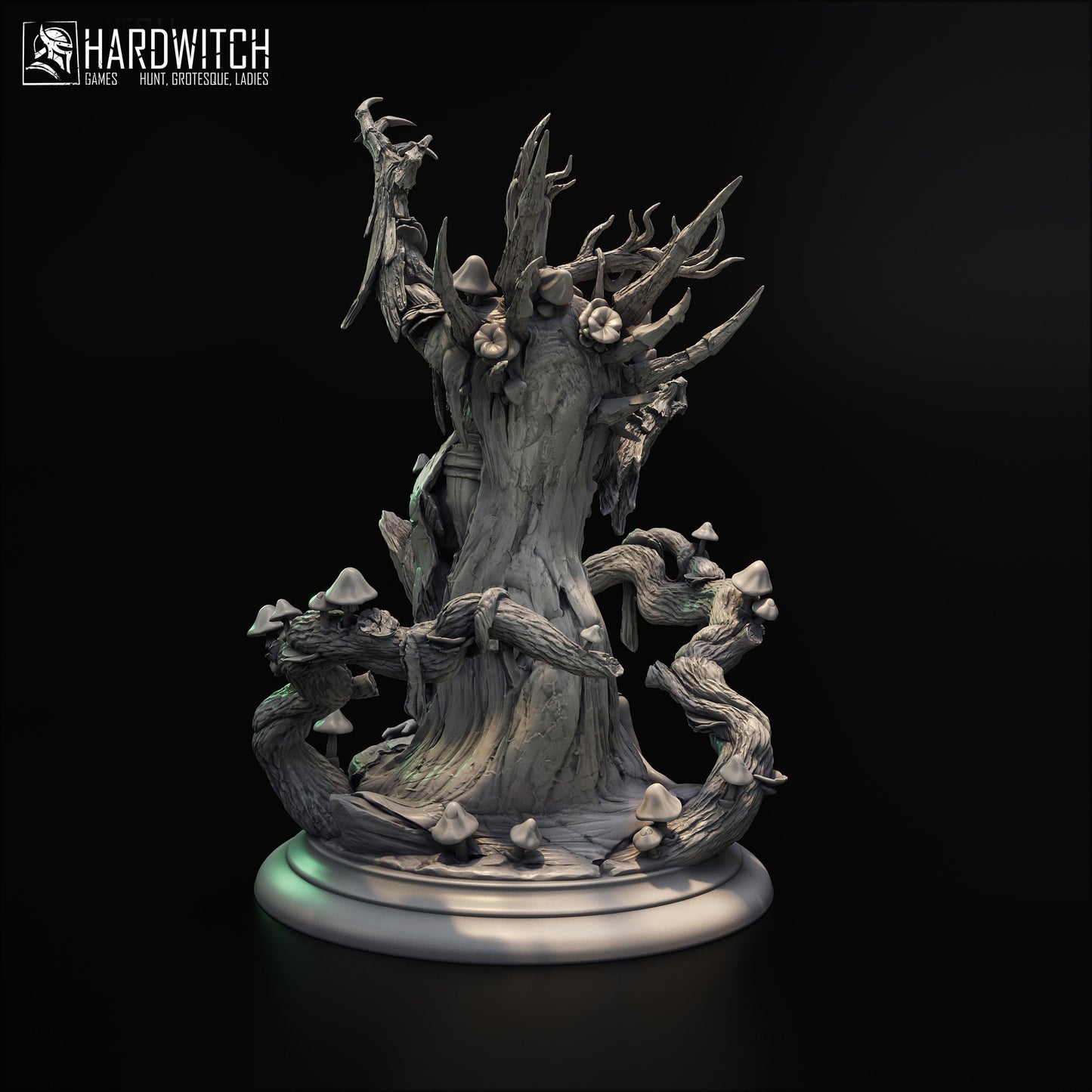 Kelun Mardum Miniature - 28mm / 32mm / 36mm - HardWitch Games - Resin Printed Figure for D&D, TTRPGs, and Board Games