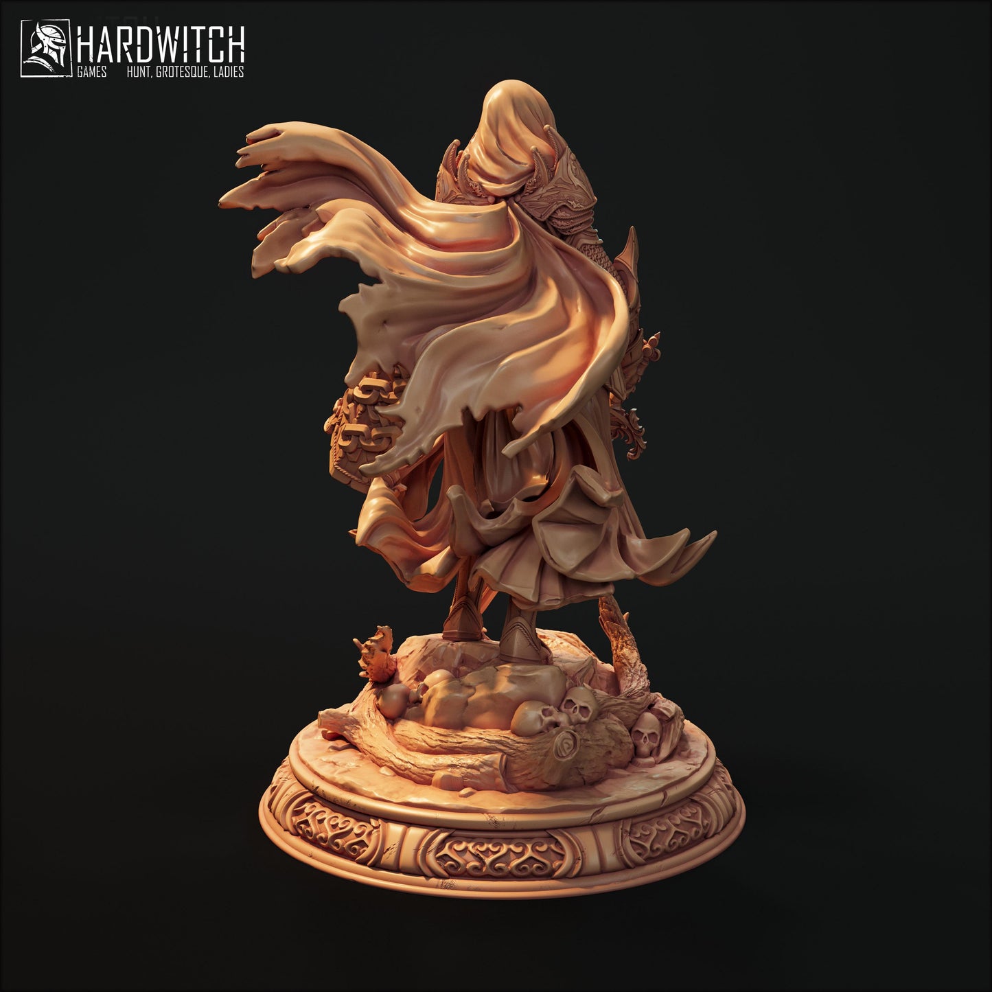Zartanica Miniature - 28mm / 32mm / 36mm / 75mm - HardWitch Games - Resin Printed Figure for D&D, TTRPGs, and Board Games