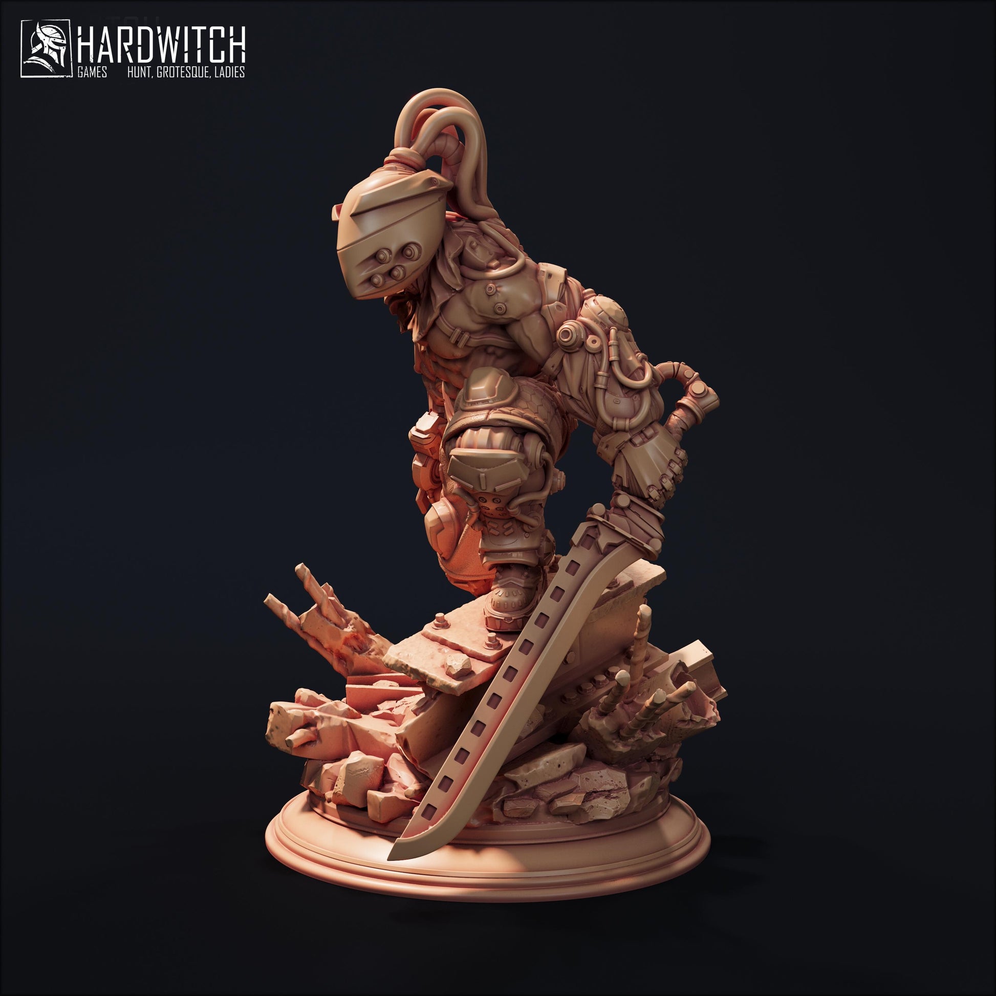 Nematon Miniature - 28mm / 32mm / 36mm - HardWitch Games - Resin Printed Figure for D&D, TTRPGs, and Board Games
