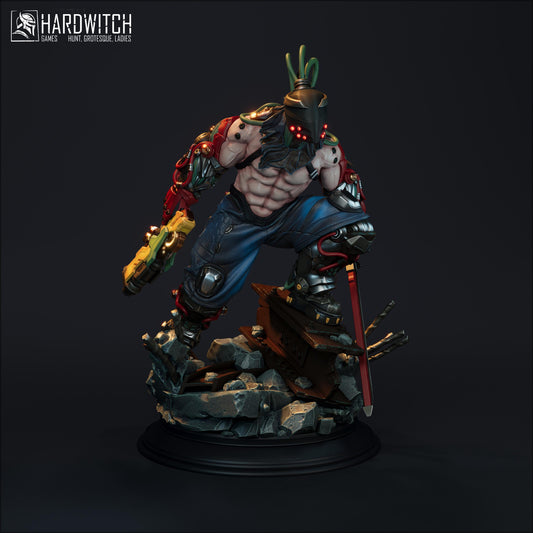 Nematon Miniature - 28mm / 32mm / 36mm - HardWitch Games - Resin Printed Figure for D&D, TTRPGs, and Board Games