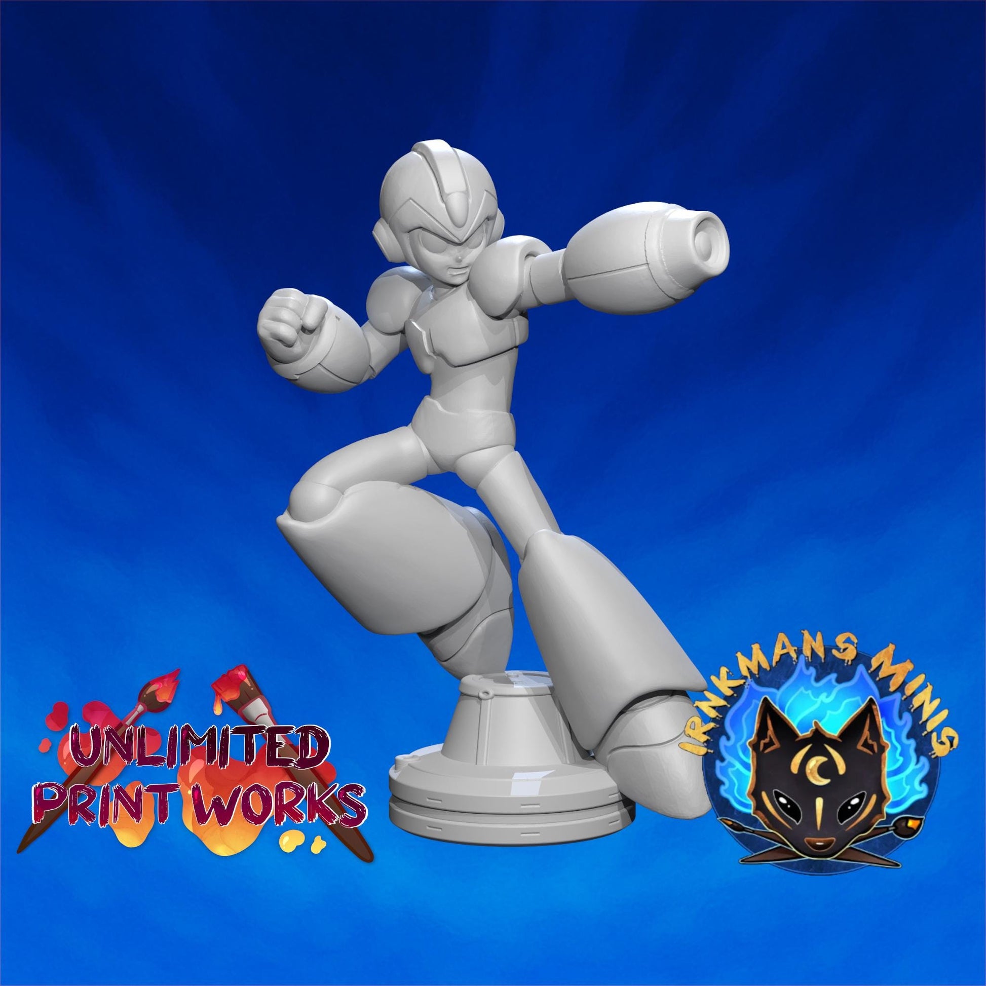 X Miniature - 28mm / 32mm / 36mm - Irnkman's Minis - Resin Printed Figure for D&D, TTRPGs, and Board Games