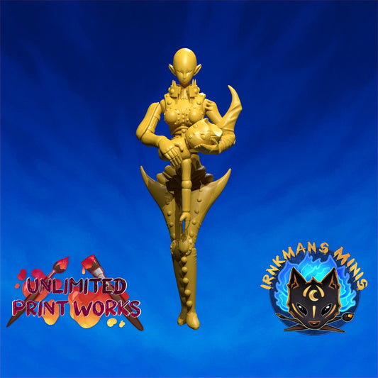 Necrofear Miniature - 28mm / 32mm / 36mm - Irnkman's Minis - Resin Printed Figure for D&D, TTRPGs, and Board Games