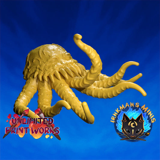 Ultros Miniature - 28mm / 32mm / 36mm - Irnkman's Minis - Resin Printed Figure for D&D, TTRPGs, and Board Games