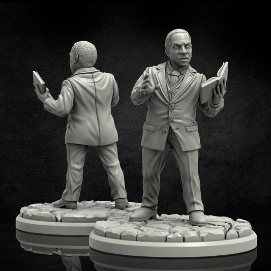 Poet Miniature - 28mm / 32mm / 36mm - Adaevy Creations - Resin Printed Figure for Arkham Horror and Lovecraftian TTRPGs